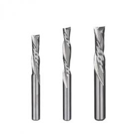 Single-flute End Mills for Plastic, Acrylic, PVC