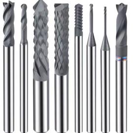 Diamond Coated End Mills for Graphite, Ceramic